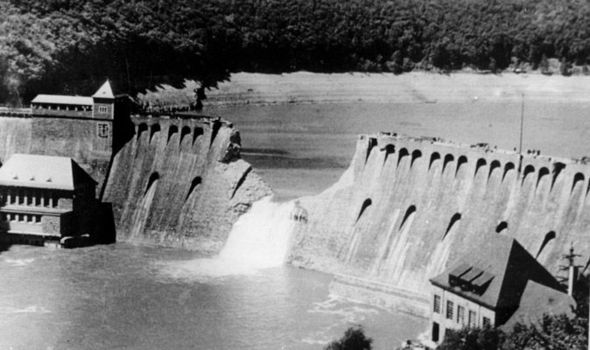 1943 The Royal Air Force Dambusters wreck three German dams