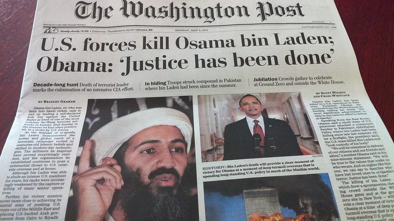 2011 Osama bin Laden is killed by a U.S. commando