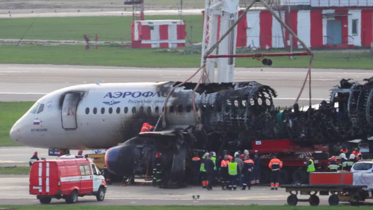 2012 The brand-new Sukhoi Superjet 100 plane crashes