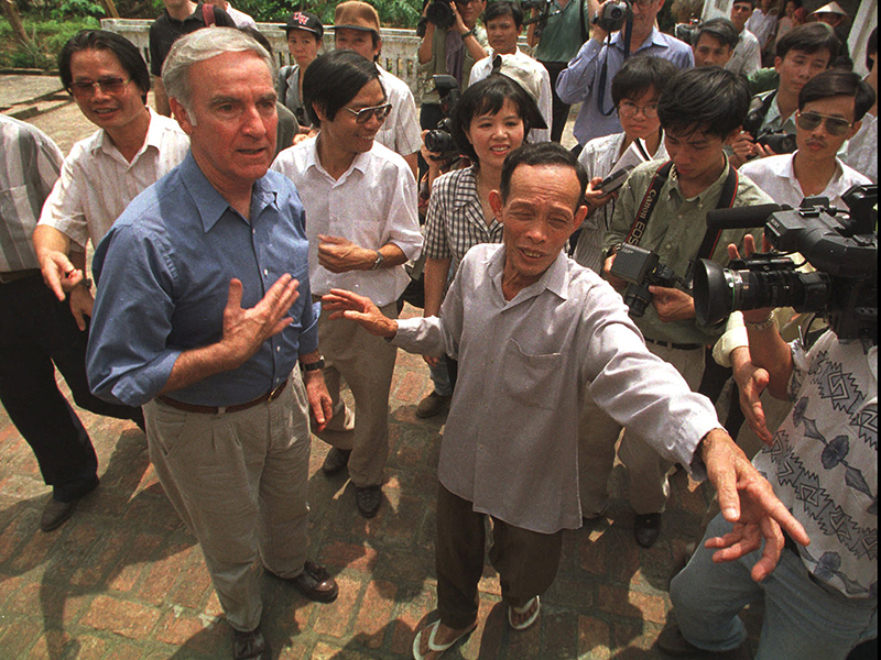 1997 Pete Peterson becomes the first U.S. ambassador to visit Vietnam after the end of the war