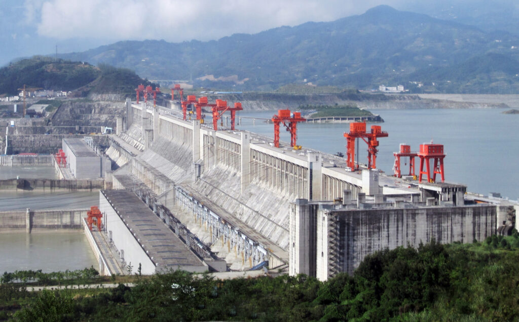 2006 The Three Gorges Dam is officially opened