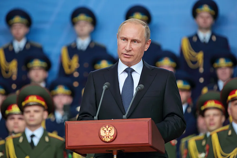 2000 Vladimir Putin becomes President of Russia