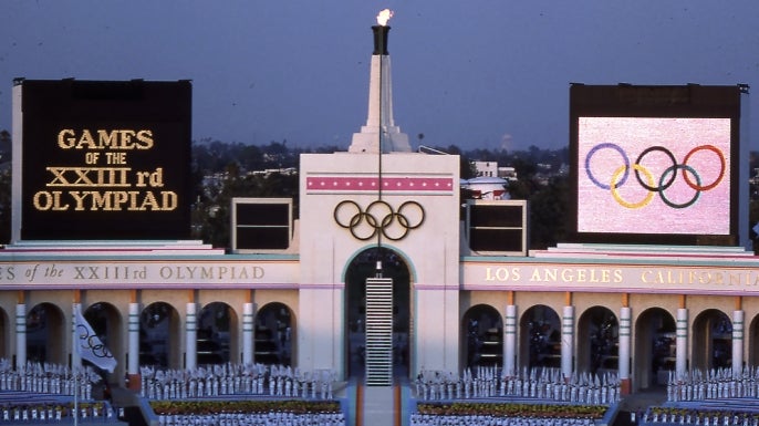 1984 Moscow announces that the USSR will not take part in the 1984 Olympics in Los Angeles