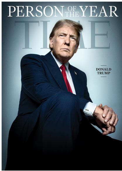 Trump Named 2024 Time Person of the Year