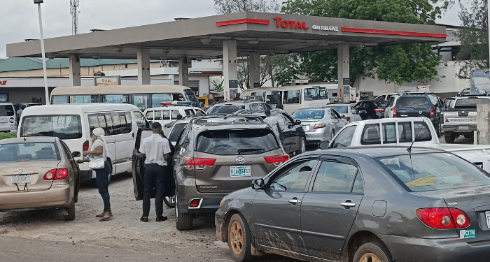 Fuel Price Increase Sparks Long Queues at Petrol Stations
