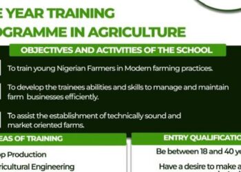 Leventis Foundation Nigeria 2025 One-Year Training Program in Sustainable Agriculture