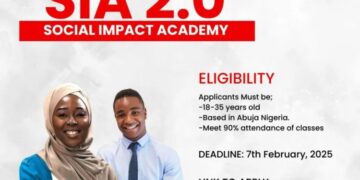 Applications Open: Social Impact Academy (SIA) Program for Nigerians