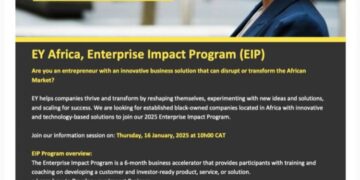 Applications Open: EY Africa Enterprise Impact Program 2025