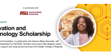 Applications Open: Innovation and Technology Scholarship for Africans 2025