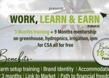 Applications Open: Enterprise for Youth in Agriculture Program (Work, Learn, Earn)