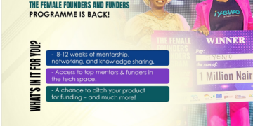 Female Founders & Funders Program (Get Up to ₦1 Million Grant)