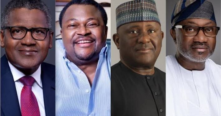 Forbes Ranks Four Nigerians Among Africa’s Richest as Dangote Leads with $23.9 Billion