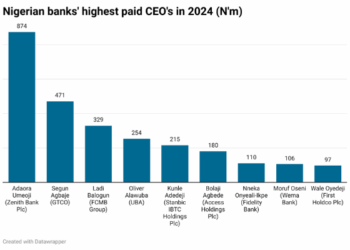 Zenith Bank’s Umeoji, GTCO’s Agbaje Top List of Nigeria’s Highest-Paid Bank CEOs in 2024