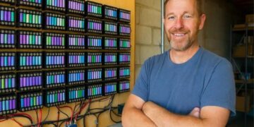 Battery Genius Lights Up Home with 650 Laptop Cells