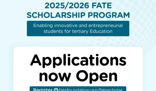 FATE Scholar Program 2025/2026 for Nigerian Students